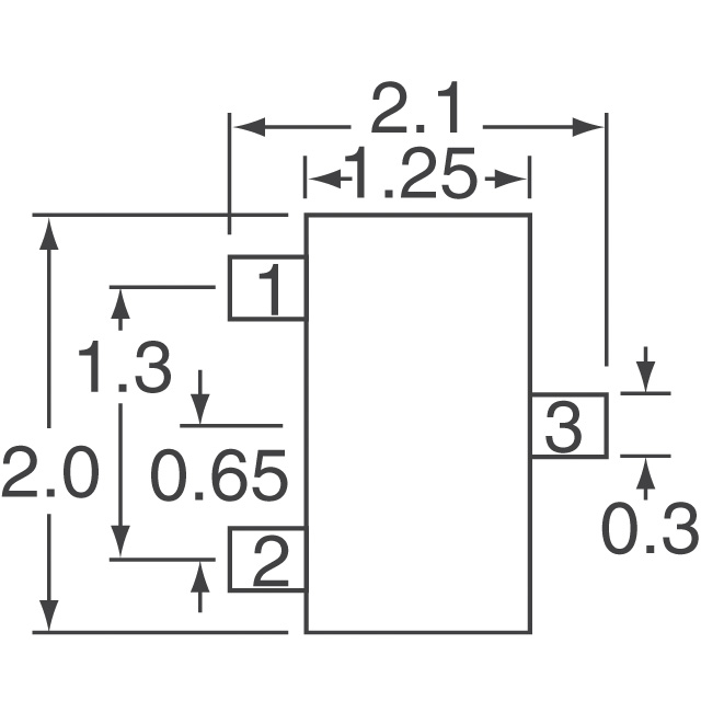 UNR511400L Panasonic Electronic Components  Transistors - Bipolar (BJT) - Single Pre-Biased